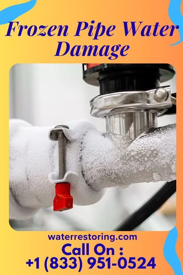 Frozen Pipe Water Damage in Crooked Creek, WV